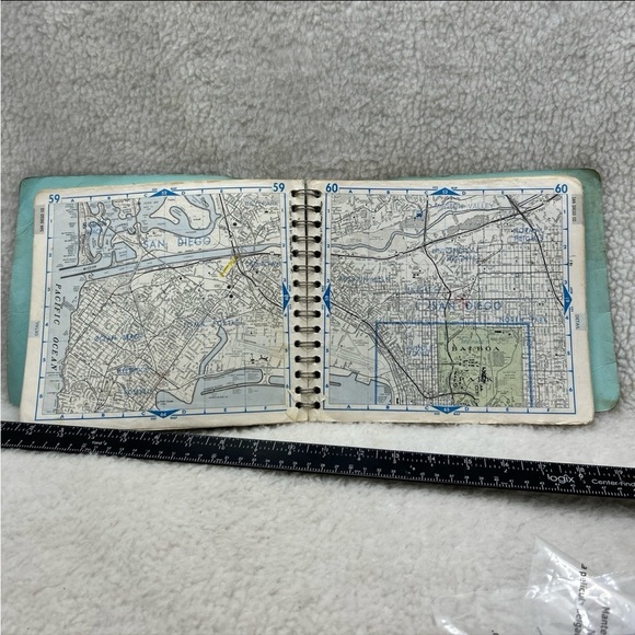 Thomas Guide San Diego Counties 1991 California spiral book - Picture 6 of 12